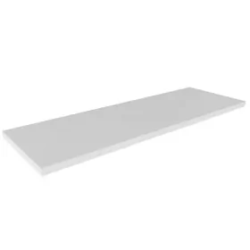 Prateleira Reta Branca c/ Suporte Invisível 30x120cm Criar Zamar