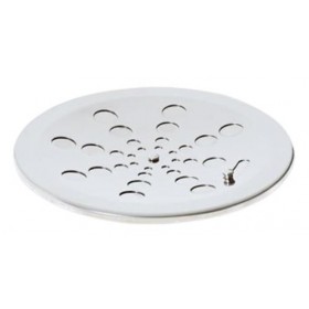 Grelha sem Caxilho Redonda Aço Inox Abre/Fecha 10x10cm Estilmax