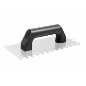 Desempenadeira de Aço Dentada 8mm x 8mm c/ Cabo de Plástico Cortag