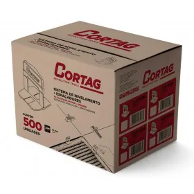 Espaçador Nivelador Tradicional p/ Piso 2.0mm A Granel 500 pçs Cortag