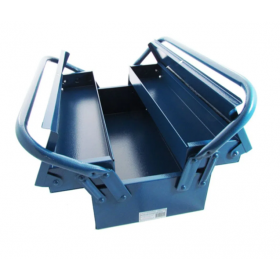 Caixa Sanfonada Ferro 50cm Com 3 Gavetas Para Ferramentas Fercar