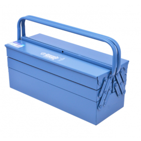 Caixa Sanfonada Ferro 50cm Com 5 Gavetas Para Ferramentas Fercar