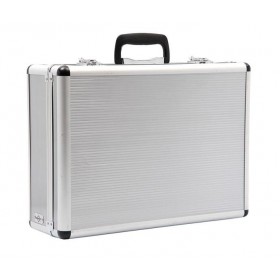 Maleta de Ferramentas em Alumínio c/ Divisórias Média Brasfort