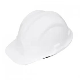 Capacete De Segurança Com Aba Frontal Branco Classe A/B Delta