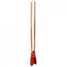 Cavadeira Articulada Vermelha com cabo Ramada