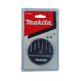 Jogo Bits Parafusadeira Fenda / Phillips 07 PÇ c/ Estojo Makita