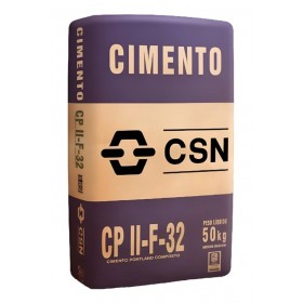 Cimento CPII CP2 F-32 Uso Geral 50kg CSN