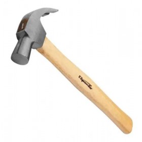 Martelo Unha Cabo Em Madeira 25mm Sparta