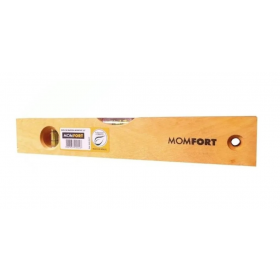 Nível de Madeira 14" 35cm c/ 2 Bolhas 602014 Momfort