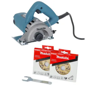 Serra Mármore 110mm 220V / 1300W 4100NH3ZX2 c/ 02 Discos Makita