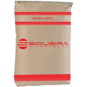 Gesso Revestimento Em Pó Secagem Lenta 40kg Siqueira
