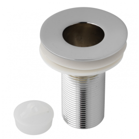 Válvula Escoamento Lavatório Cromada 7/8" s/ Ladrão Hidroprata