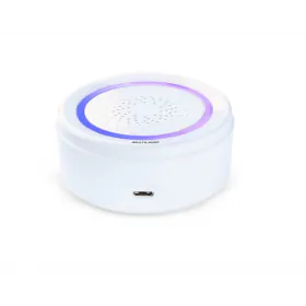 Sirene Alarme Inteligente Smart Wi-fi Branca SE232 Multilaser Liv