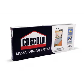 Massa Para Calafetar Cinza 350g Cascola