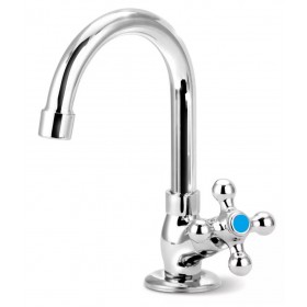 Torneira Lavatório Mesa Bica Móvel Cromada C-52 Hidroprata