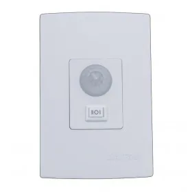 Sensor de Presença Embutir 180õ c/ Interruptor QI6M Qualitronix