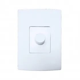 Conjunto Dimmer Rotativo De Embutir 4x2 Bivolt Qd31 Qualitronix