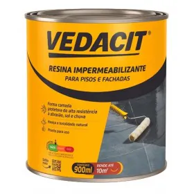 Resina Impermeabilizante p/ Pisos e Fachadas 900ml Vedacil Vedacit