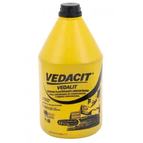 Aditivo Plastificante Concentrado p/ Reboco Vedalit 3,6L Vedacit