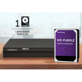 Gravador Digital DVR Full HD 16 Canais c/ HD 1TB MHDX 1316 Intelbras