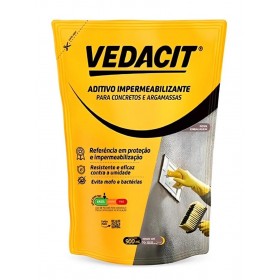 Aditivo Impermeabilizante p/ Concreto e Argamassa 900ml Vedacit
