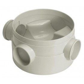 Corpo p/ Caixa de Inspeção 03 Entradas 300mm Amanco