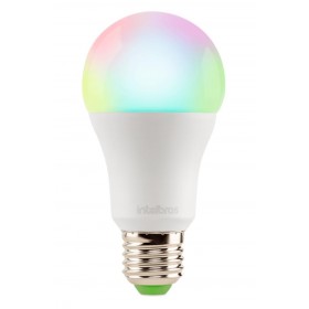 Lâmpada LED Wi-Fi RGB Dimerizável Inteligente EWS 410 Intelbras