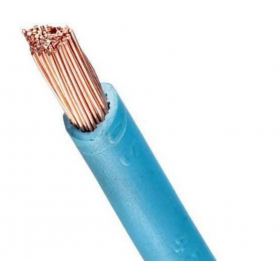 Fio Cabo Flexível Antichamas 16mm2 750V Azul por Metro Megatron