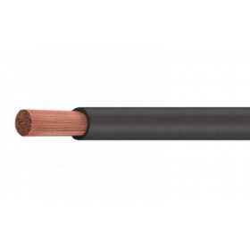 Fio Cabo Flexível Antichamas 16mm2 750V Preto por Metro Megatron