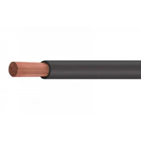 Fio Cabo Flexível Antichamas 16mm2 750V Preto por Metro Megatron