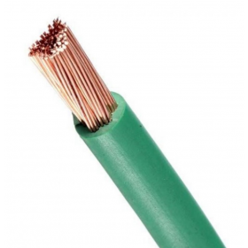 Fio Cabo Flexível Antichamas 16mm2 750V Verde por Metro Megatron