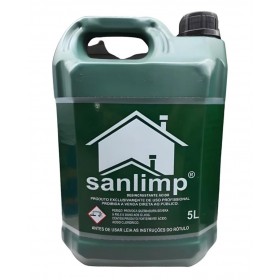 Limpa Pedras Desincrustante Ácido p/ Limpeza Pesada 5L Sanlimp