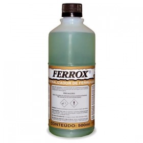 Convertedor e Neutralizador De Ferrugem 500ml Ferrox
