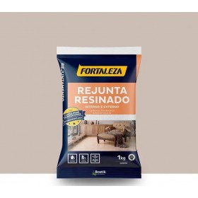 Rejunte Resinado Cerâmico e Porcelanato Barbante 1kg Fortaleza
