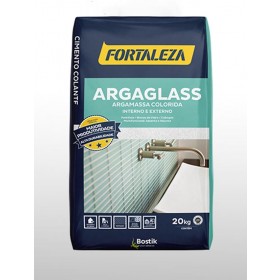 Argamassa Pastilhas Mosaicos Interno e Externo Argaglass Branca 20kg Fortaleza