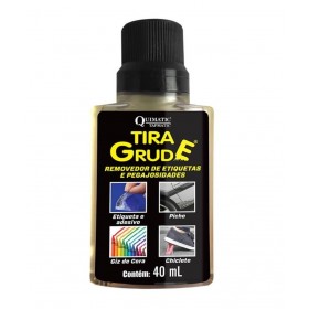Tira Grude Removedor Etiquetas e Sujeiras Pegajosas 40ml Quimatic