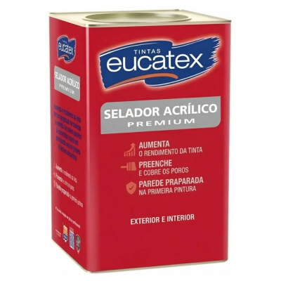 Selador Acrílico Premium p/ Paredes 18L Eucatex