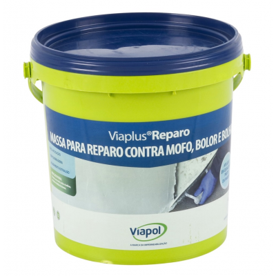 Impermeabilizante Viaplus Reparo Rodapé Parede 4kg Viapol
