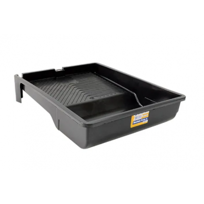 Bandeja Para Pintura Plástico Preto Grande 23mm Castor