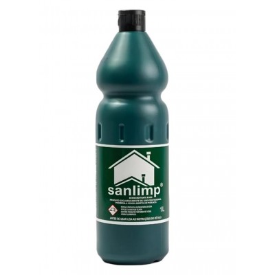 Limpa Pedras Desincrustante Ácido p/ Limpeza Pesada 1L Sanlimp
