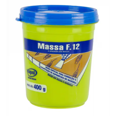 Massa para Madeira F12 Ipê 400g Viapol
