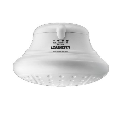 Chuveiro Elétrico Bella Ducha 4T Ultra Branco 6800W 220V Lorenzetti