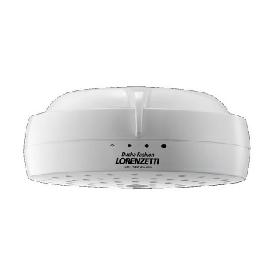 Chuveiro Elétrico Multitemperatura 220V 6800W Branco Fashion Lorenzetti