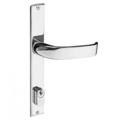 Fechadura Externa Serralheiro Cromada 661 Pado