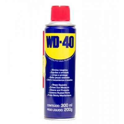 Óleo Lubrificante e Desengripante Multiuso Aerossol 300ml WD-40