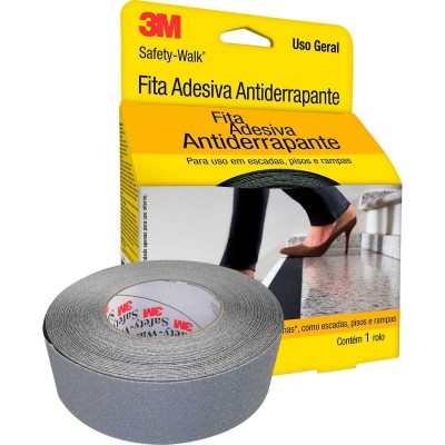 Fita Antiderrapante Cinza 50mmx5m Safety Walk 3M