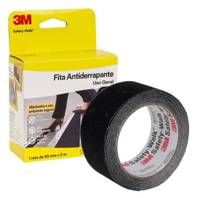 Fita Antiderrapante Preta 50mmx5m Safety Walk 3M