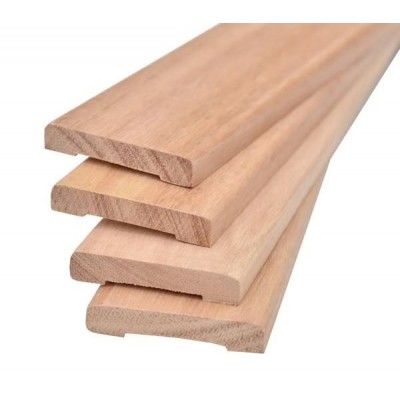 Jogo De Guarnição Tauari Natural Lisa 5,0cm p/ Portas
