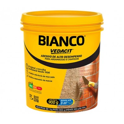 Adesivo Aditivo p/ Argamassa e Chapisco Bianco 900g Vedacit