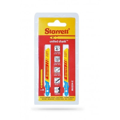Lãmina Serra Tico-Tico Metal Dent. 24DPP 50mm c/ 2 Peças Starrett